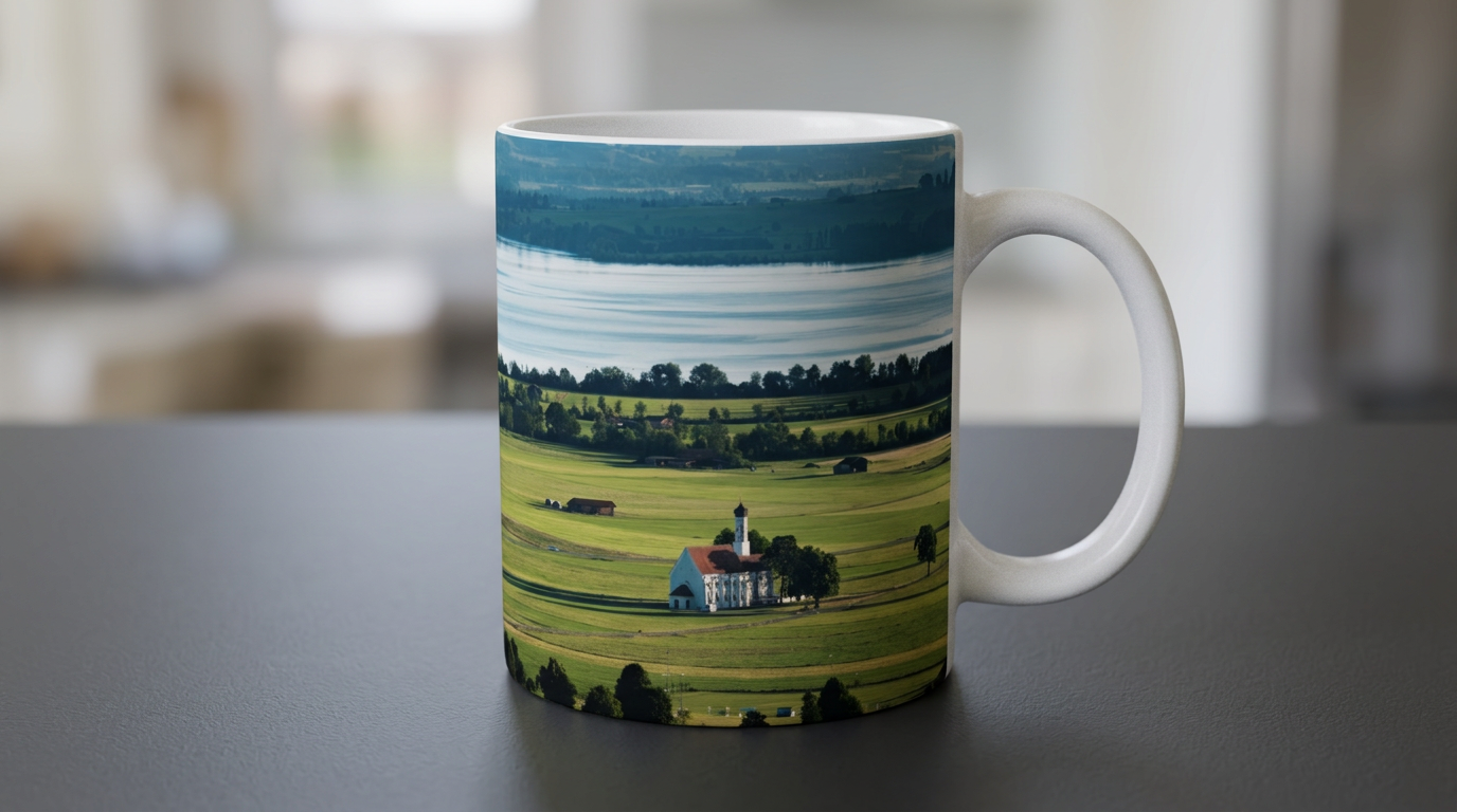 St. Koloman on a ceramic mug